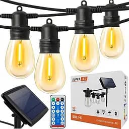 Сонячна гірлянда SuperLED Soli 15 м - мініатюра 3