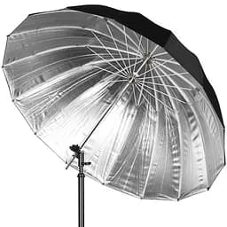 Фотопарасолька Visico AU160-B (150 см) Silver/Black параболічна
