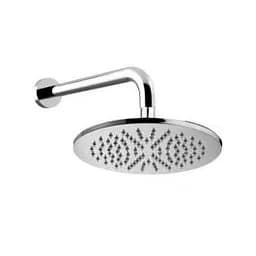 Верхний душ Paffoni Syncro Quadro Ø225xh8 мм с держателем 400 мм chrome ZSOF074CR + ZSOF034CR, Хром