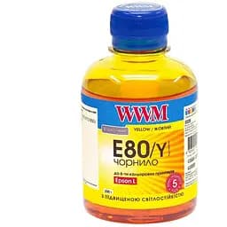 Чорнило WWM EPSON L800 Yellow (E80/Y)