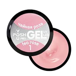 Гель для наращивания ногтей однофазный YouPOSH Gel UV/LED 30 мл №01