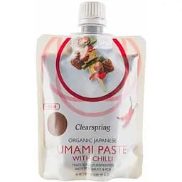 Паста Clearspring Умами с перцем чили, органическая, 150 г