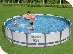 Басейн вуличний Bestway Pool 427x84 56595 з фільтром та насосом - мініатюра 2