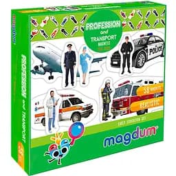 Набор магнитов Magdum Профессии и транспорт ML4031-31 EN