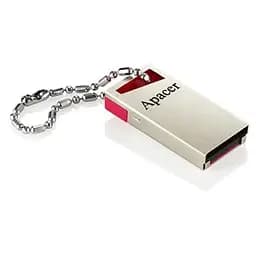 USB флеш накопичувач Apacer 64GB AH112 Red USB 2.0 (AP64GAH112R-1) - мініатюра 4