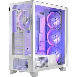 Корпус Modecom VOLCANO PERUN APEX ARGB MIDI WHITE 4x140 мм fans USB 3.0x2+TYPE-C без БЖ ATX (AT-PERUN-4F-ARGB-20-00000) - мініатюра 6