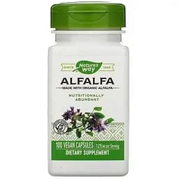 Альфальфа Nature's Way Alfalfa молоді пагони 405 мг 100 капсул