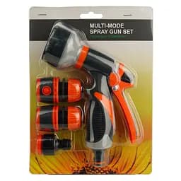 Пістолет садовий Baishi 8 режимів з комплектом підключення під шланг 1/2 (13 мм)