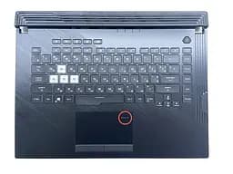 Топкейс ноутбука / верхня панель та клавіатура для ноутбука Asus ROG Strix G531GU, G531GT NumLK ver. (90NR01J3-R31UA0) Оригінал від Asus, Верхня панель клавіатури