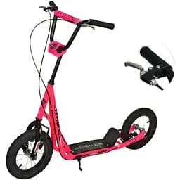 Самокат iTrike городской взрослый 28х11 см Розовый 000223112