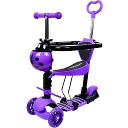 Самокат iTrike JR 3-050-V складаний фіолетовий