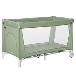 Манеж дитячий ігровий з матрацом і сумкою для транспортування Piccolo Mint Green 125*65 см CARRELLO зелений