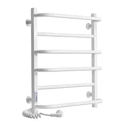 Електрична рушникосушарка Laris Зебра Комфорт ЧФ6 500x600 Е ліва R3 77700092, Білий, Ліве, Електронний