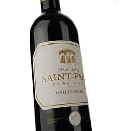Вино Chateau Saint-Paul Haut-Medoc 2017 червоне сухе 0.75 л - мініатюра 3