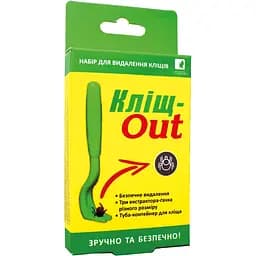 Набір для видалення кліщів Кліщ Out