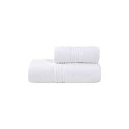 Рушник махровий Lotus Home - Ammi white білий 70x140 - мініатюра 6