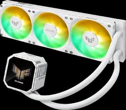 Водяне охолодження Asus TUF Gaming LC III 360 ARGB White (90RC01A2-B0EAY0) - мініатюра 2