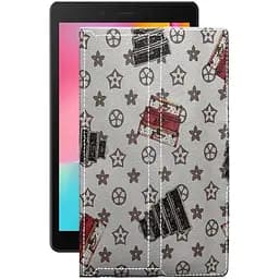 Чохол StatusCASE з екошкіри для планшету Samsung Galaxy Tab A8.0 2019 (T290) Луі-Вітон-білий