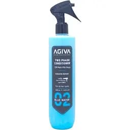 Двофазний кондиціонер-спрей для волосся Agiva Blue Water Keratin Thermal Protection Conditioner 400 мл