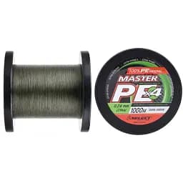 Шнур Select Master PE 1000m (темн.-зел.) #2.5/0.24mm 64lb/29kg