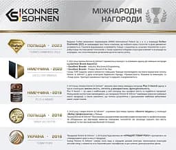 Пуско-зарядний пристрій портативний JS-1000 12000мА·год струм 500А/пік 1000А 0.9 Konner&Sohnen avt0001182 - мініатюра 10