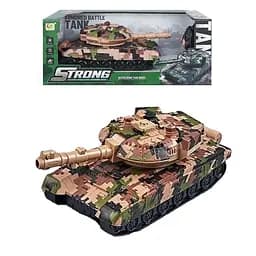 Танк на радіокеруванні, акумулятор, USB-зарядка, стріляє гелевими кулями, 37x14x15 см, 955-220