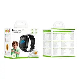 Дитячий смарт-годинник Hoco 4G children phone watch Y106 ipx7 1.83" LCD, 4G Call, WiFi positionning - мініатюра 3