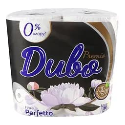 Туалетний папір Диво Premio Fiore Perfetto, тришаровий, 4 рулони - мініатюра 2