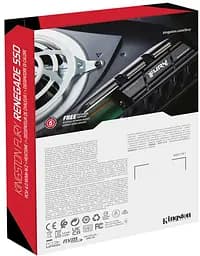 SSD накопичувач M.2 Kingston FURY Renegade with Heatsink 1 TB 2280 NVMe - мініатюра 4