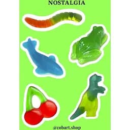 Стікерпак Cobart 3Д "Nostilgia"