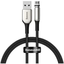 Кабель Baseus Zinc Magnetic Cable USB для Micro USB 1.5A 2m Black (CAMXC-I01)