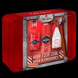 Подарунковий набір Old Spice Captain: Гель для душу 250 мл + Лосьйон після гоління 100 мл + Твердий дезодорант 50 мл - мініатюра 2