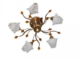 Люстра потолочная Brille флористика E27 60W G (KL-66C/5)