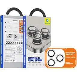 Захисне скло BlueO Metal на камеру для Apple iPhone 17 Pro / 17 Pro Max Срібний / Silver - мініатюра 4