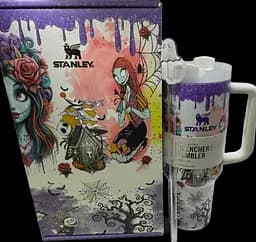 Термокухоль Stanley Quencher H2.0 Tumbler з неіржавкої сталі 1,18 л Halloween Ghost Tumbler Set KT7001970