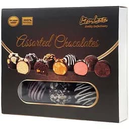 Цукерки MonLasa Asorti шоколадні без цукру та лактози 140 г