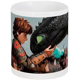 Кружка GeekLand Как приручить драконаHow to train your dragon HD.02.12 330 мл белая