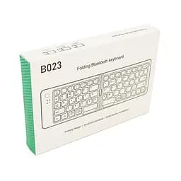 Клавіатура бездротова Voltronic B023, розкладна, 67 клавіш, (Eng/Pyc), 2.4G, 280x92mm, Black, Box - мініатюра 2