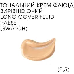 Тональний крем-флюїд Paese Cream Long Cover Fluid відтінок 0.5 (Ivory) 30 мл - мініатюра 2