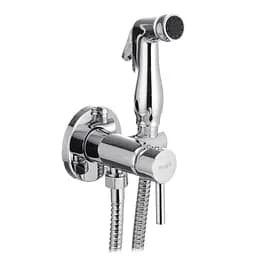 Набір гігієнічного душу прихованого монтажу з лійкою Ibergrif M22004 IB0082, Хром