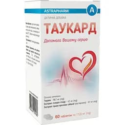 Добавка дієтична Astrapharm Таукард 60 таблеток