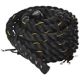 Тренувальний канат MS 3249-1 для кросфіту та силових вправ, 9 м, діаметр 3,8 см