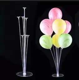 Підставка тримач для повітряних куль пластикова на 7 шт., 70 см