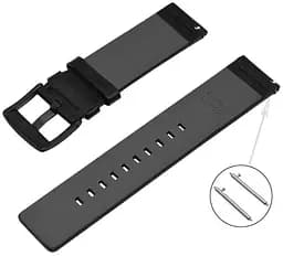 Шкіряний ремінець Primo Classic для годинника Motorola Moto 360 2nd gen (46 мм) Black - мініатюра 4