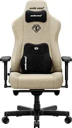 Ігрове крісло Anda Seat Kaiser 3E XL Beige Fabric (AD23YC-XL-09-I-CF-I01) - мініатюра 2