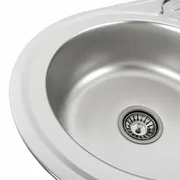 Кухонна мийка з нержавіючої сталі Platinum 7750 сатин (0.6/170 мм), R, Satin - мініатюра 5