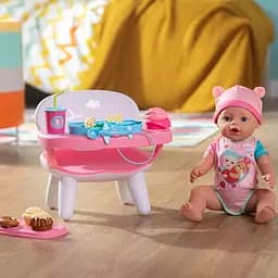 Столик для годування ляльки Baby Born S2 Час обіду інтерактивний (840634) - мініатюра 6