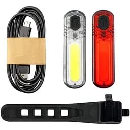 Комплект велосипедных фонарей Mactronic Duo Slim (60/18Lm) USB Rechargeable