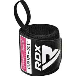 Бинти для зап'ясть (кистьові бинти) RDX GYM WRIST WRAP R11 BLACK/PINK (WAH-WR11BP)