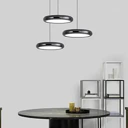 Підвісний Led світильник на 3 режими освітлення у двох розмірах Line.F Діаметр 30см